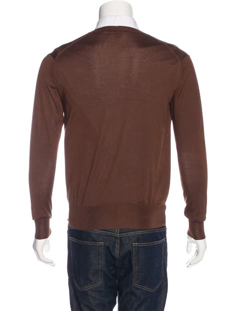 louis vuitton v neck pullover